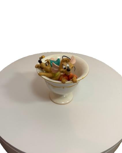 Walt Disney Classics Collection figurine With (COA) WDCC Disney Classics Gus and Jaq