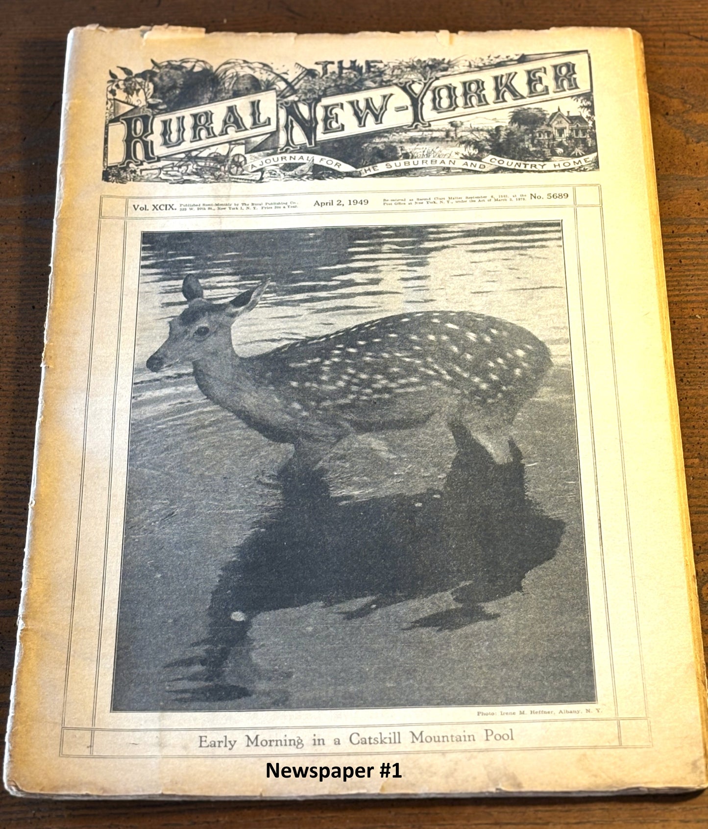 Rural New Yorker 1940s Issue Pick Your Newspaper! - 1948-1949 Rural New Yorker Issue Variety to Choose From