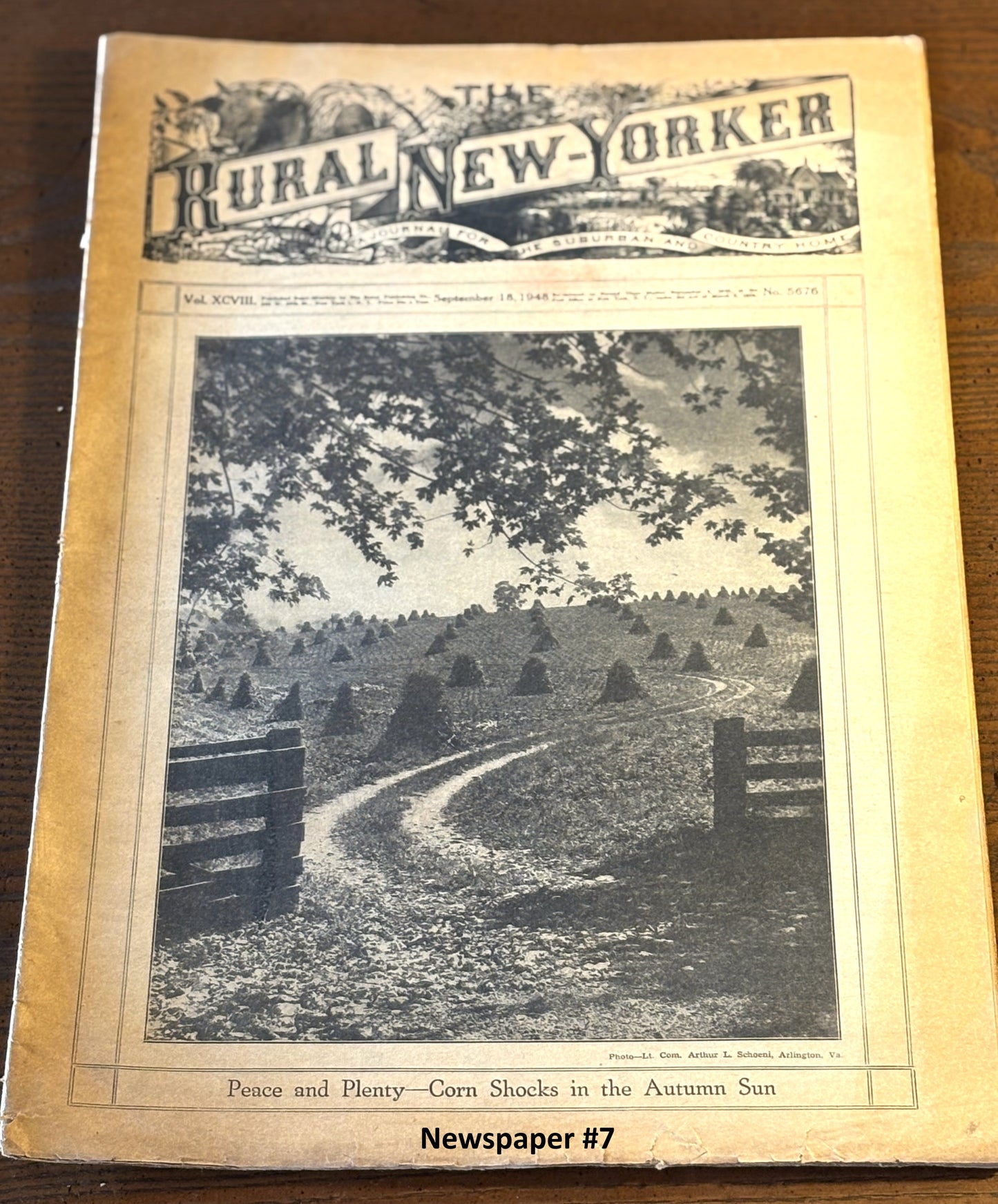 Rural New Yorker 1940s Issue Pick Your Newspaper! - 1948-1949 Rural New Yorker Issue Variety to Choose From