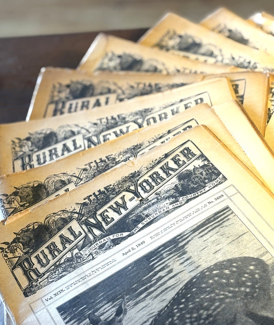 Rural New Yorker 1940s Issue Pick Your Newspaper! - 1948-1949 Rural New Yorker Issue Variety to Choose From
