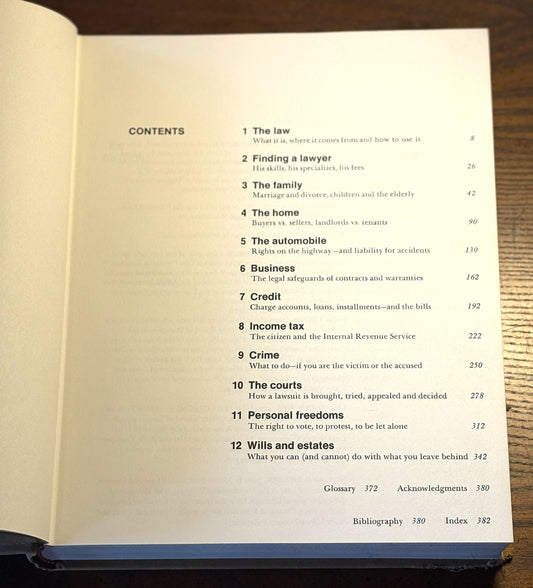 The Time-Life Family Legal Guide - What You Need to Know about the Law Legal Guide