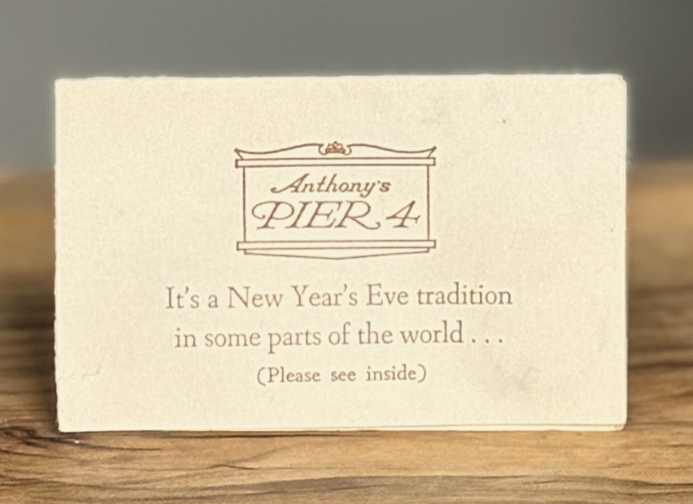 Anthony's Pier 4 New Year's Gift - Good Luck Coin 1966 Dime New Years Gift