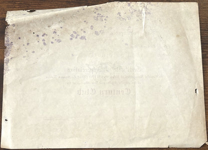 Ora Mathias Baldinger Masonic Membership Paperwork Lot of 4 - Ora M. Baldinger Membership certificates Lot of Four