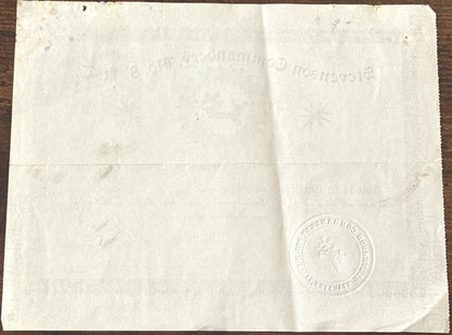 Ora Mathias Baldinger Masonic Membership Paperwork Lot of 4 - Ora M. Baldinger Membership certificates Lot of Four