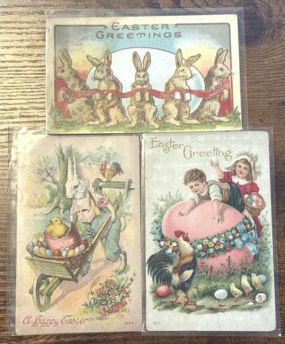 Easter Antique Postcards - Vintage Choose Your Variant Easter Postcards