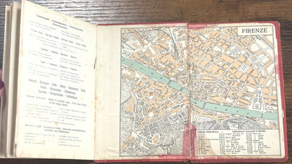 Two Vintage Italian Souvenir Albums - Vintage Italian "Ricordo di Firenze & Ricordo di Roma" 30 Vedute Souvenir Books - Leporello Albums