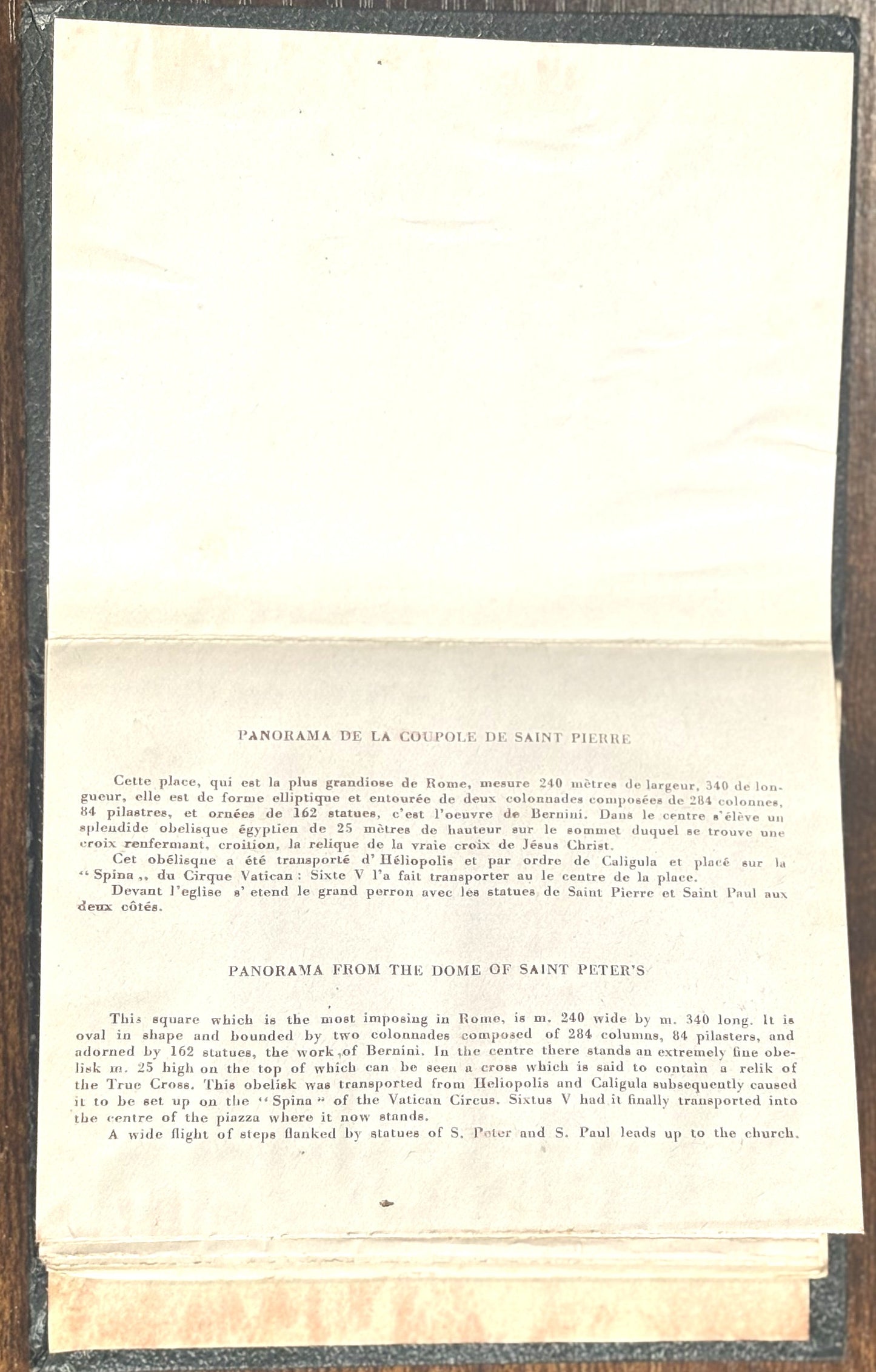 Two Vintage Italian Souvenir Albums - Vintage Italian "Ricordo di Firenze & Ricordo di Roma" 30 Vedute Souvenir Books - Leporello Albums