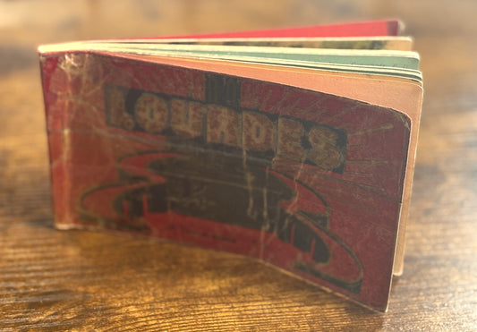 Lourdes Notebook Of 18 Colored Unused Postcards - Booklet of 18 Postcards of Lourdes