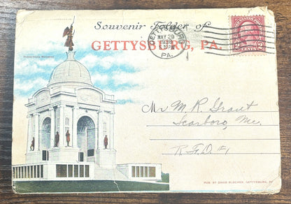 Souvenir Folder of Gettysburg, PA - Gettysburg, Pennsylvania Souvenir Folder