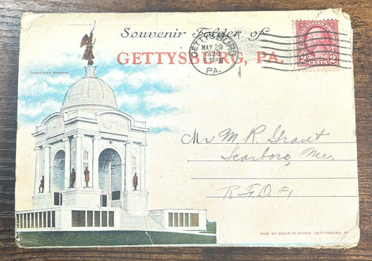 Souvenir Folder of Gettysburg, PA - Gettysburg, Pennsylvania Souvenir Folder