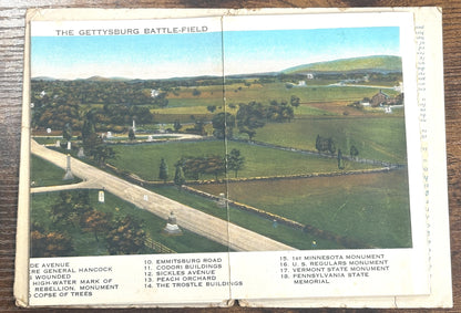 Souvenir Folder of Gettysburg, PA - Gettysburg, Pennsylvania Souvenir Folder