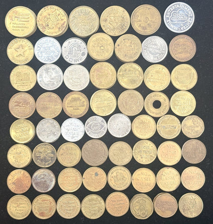 Vintage Arcade Tokens, Over 50 to Choose From!! - Antique Gaming/Arcade Tokens