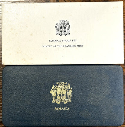1972 Jamaica Proof Set - Set of Seven Jamaica Coinage Proof Set 1972
