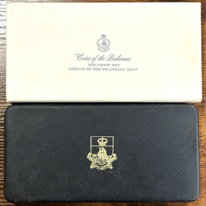 Coins of the Bahamas 1970 Proof Set - 1970 Proof Set Coinage of the Bahamas
