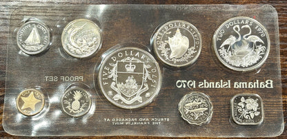 Coins of the Bahamas 1970 Proof Set - 1970 Proof Set Coinage of the Bahamas