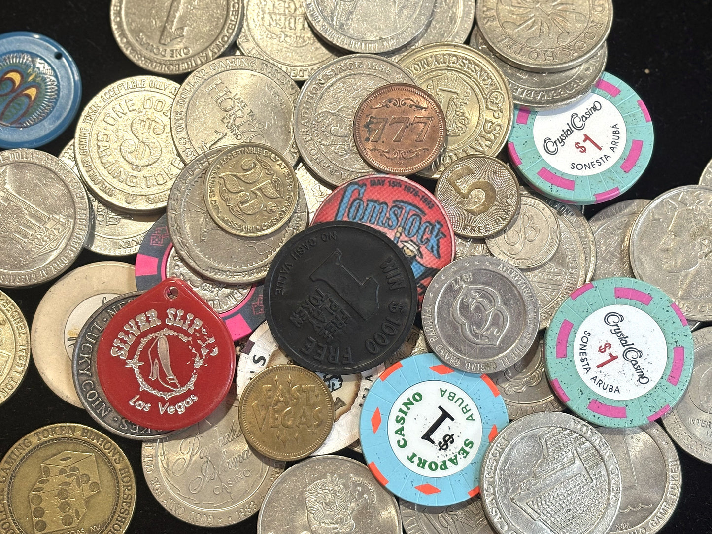 Casino Gaming Tokens - Gaming Casino Collectible Tokens - Casino Tokens Pick Your Variant!!