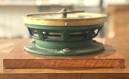 Antique Sam Kwang Ship Engine Order Telegraph - Sam Kwang Busan Brass Nautical Wall Display