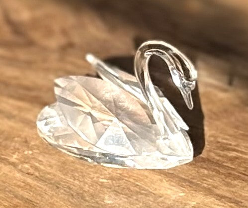 Swarovski Crystal Swan *No Box - Beauties Of The Lake Collection Crystal Swan