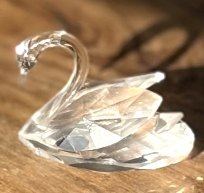 Swarovski Crystal Swan *No Box - Beauties Of The Lake Collection Crystal Swan