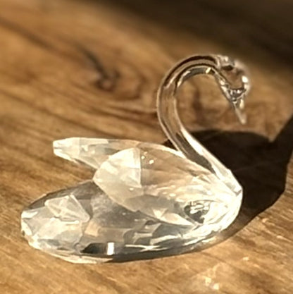 Swarovski Crystal Swan *No Box - Beauties Of The Lake Collection Crystal Swan