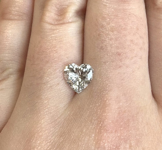 2-Carat G Color Heart Cut Natural Diamond - Loose Heart Cut Diamond 2 Carat