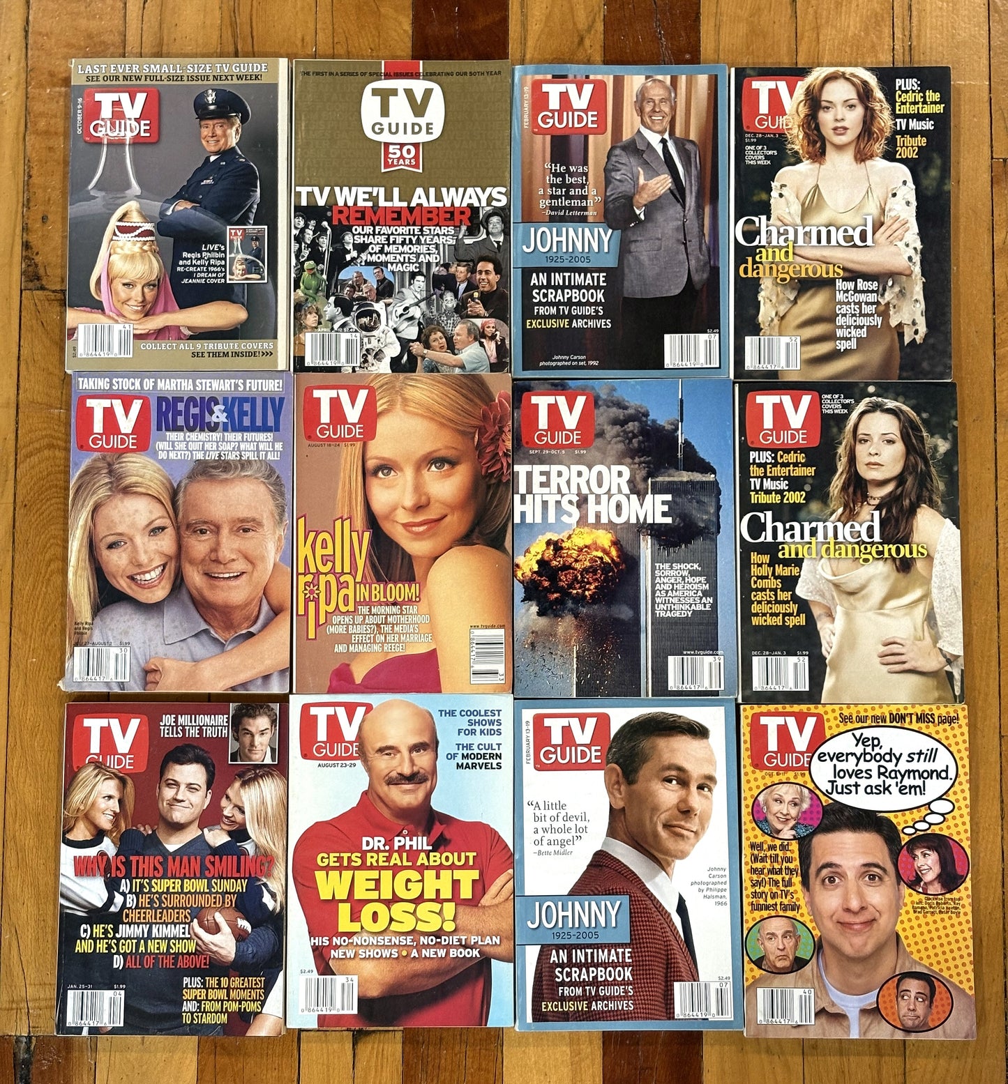 Antique TV Guides 12 To Choose From - Vintage TV Guides 12 Variations