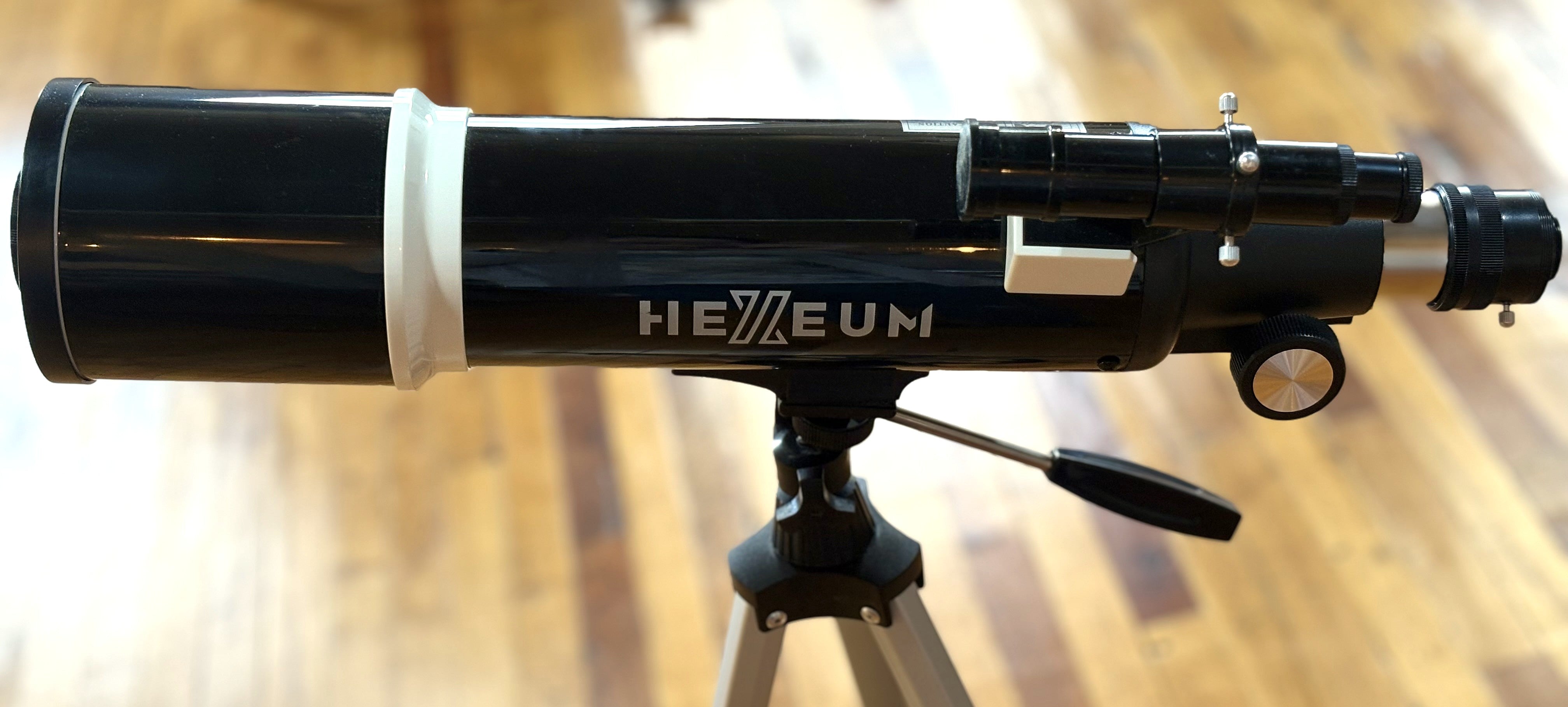 Astronomical Telescope in Black By Hexeum Includes box and all