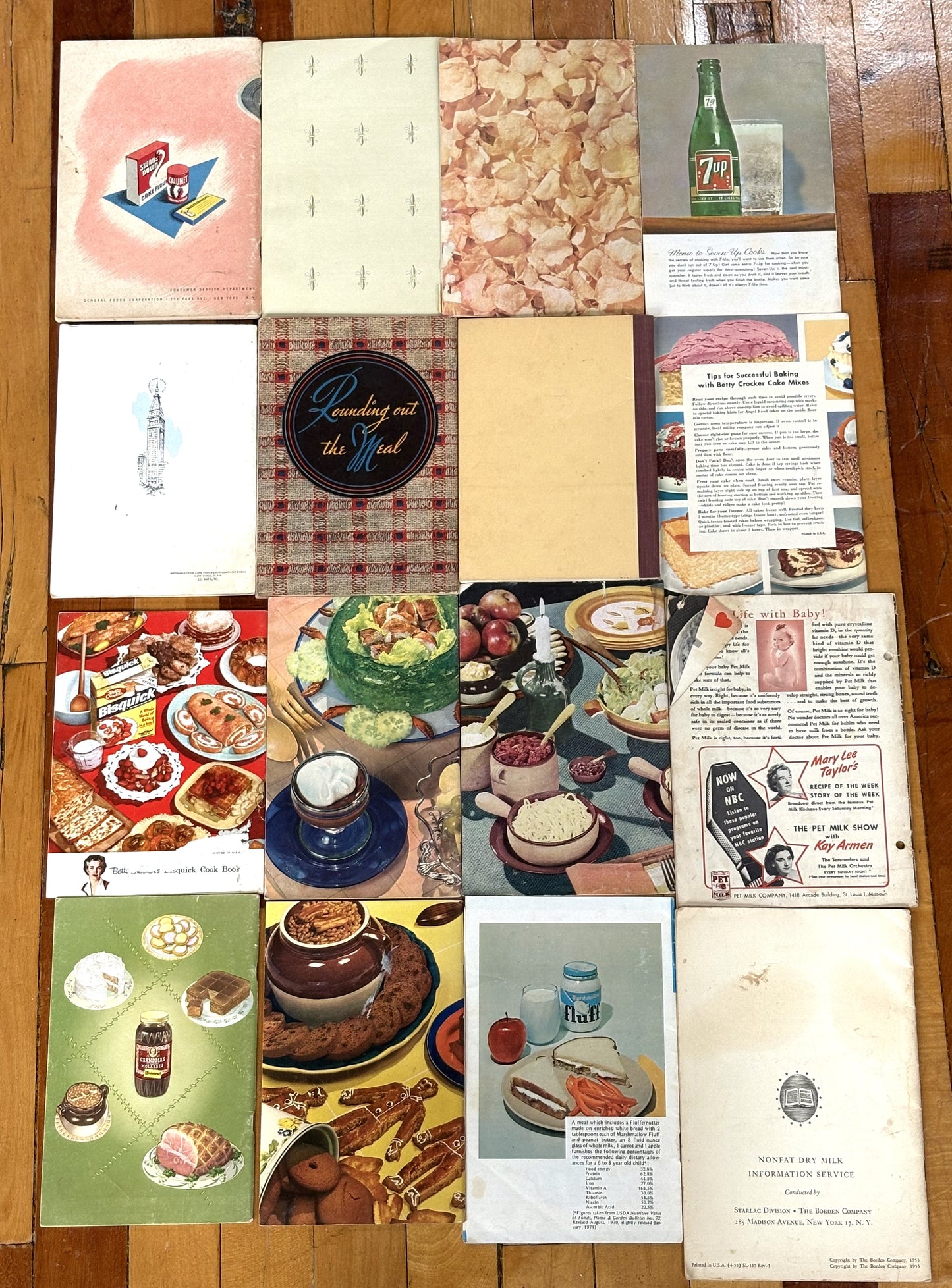 Antique Cookbook/Baking Recipes With Over 40 Different Books!!! - Vintage Recipe Book - Easy Vintage Classic Recipe Booklets