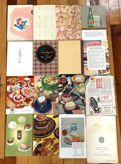 Antique Cookbook/Baking Recipes With Over 40 Different Books!!! - Vintage Recipe Book - Easy Vintage Classic Recipe Booklets