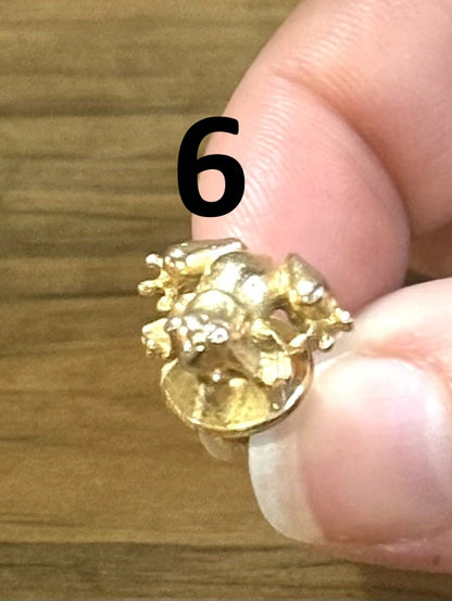 Antique Frog Brooches 8 To Choose From!!! - Vintage Frog Amphibian Brooches