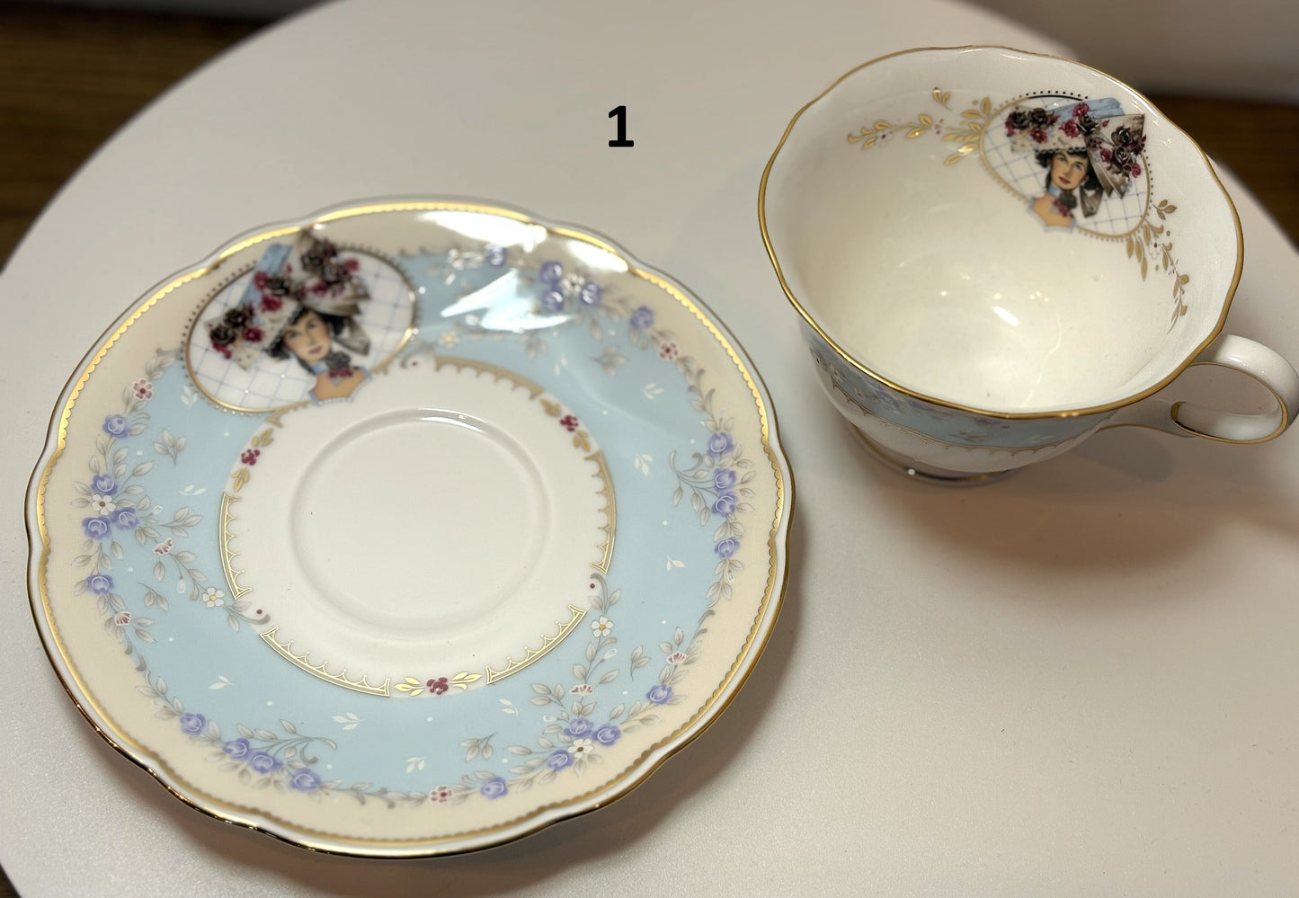 Antique Avon Teacup/Saucer Sets Six to Choose From - Vintage Saucer and Teacups Sets Avon