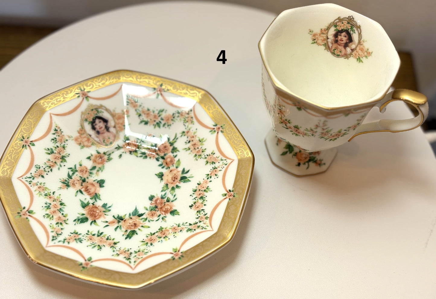 Antique Avon Teacup/Saucer Sets Six to Choose From - Vintage Saucer and Teacups Sets Avon