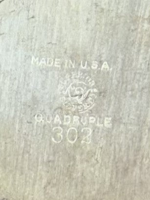 Quadruple Plate Christening Cup Customized "William" Engraving Model #302 - Antique Superior Silver Co. Quadruple Plate Cup