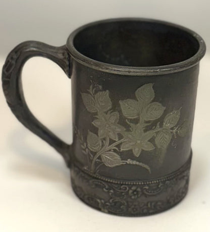 Wilcox Silver Plate Co. Quadruple Plate Christening Cup - Antique Wilcox Silver Plate Co. Quadruple Plate Cup