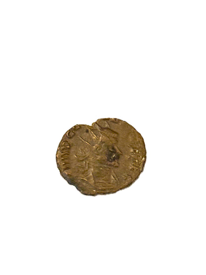 Ancient Roman Empire Claudius II 'Gothicus'. Billon Antoninianus, AD 268-269. Rome. REV Snake