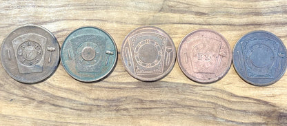 Masonic Pennies From Varying Chapters 15 To Choose From - Freemasonry Fifteen Chapters One Pennies to Choose from!!!