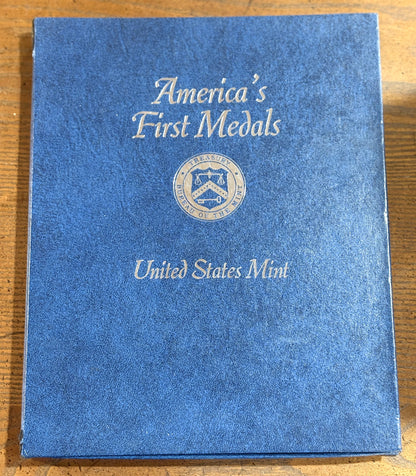 America's First Medals United States Mint Commemorating the American Revolution - American Revolution First American Medals Set in Box
