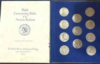 America's First Medals United States Mint Commemorating the American Revolution - American Revolution First American Medals Set in Box