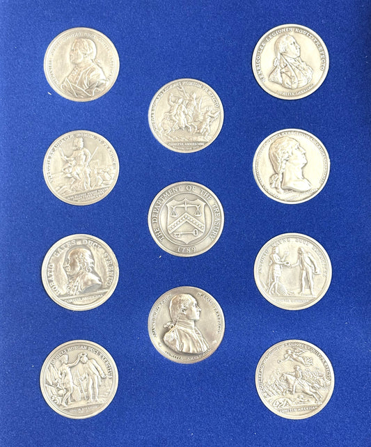 America's First Medals United States Mint Commemorating the American Revolution - American Revolution First American Medals Set in Box