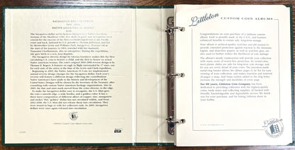 Sacagawea Dollars 2000-2008 Native American Archive Quality $1 Series Full Set - Completed Sacagawea Dollars Native American One Dollar Series