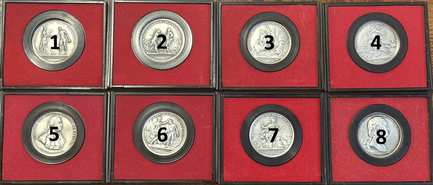 Pewter America's First Medals U.S. Mint - United States Mint America's First Medals Pewter