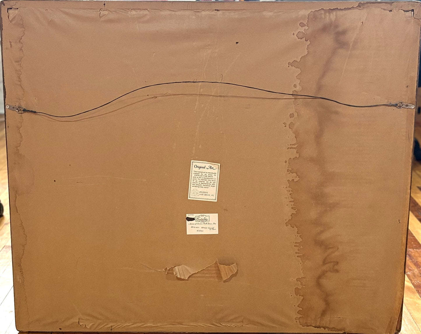 South Of The Yangtze River Catalda Fine Arts Framed Original Piece - Chinese Landscape Silk Painting Yangtze River