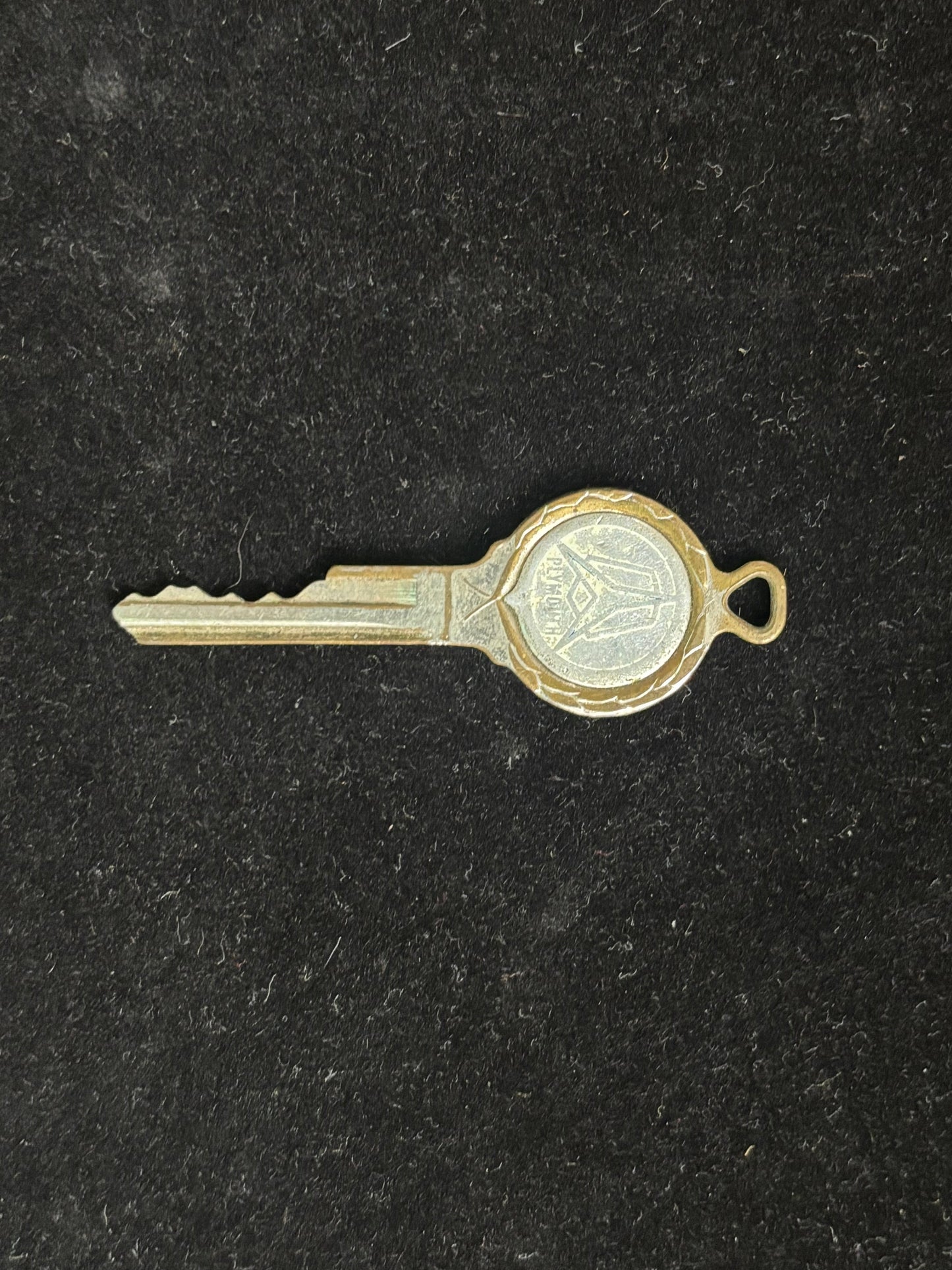 1950s Vintage Plymouth Car Key – Original Classic Automobile Key
