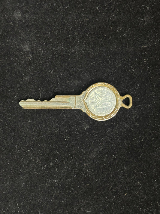1950s Vintage Plymouth Car Key – Original Classic Automobile Key