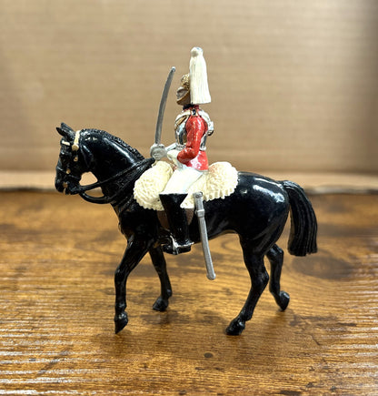 No. 5184 Vintage Limited Edition Mounted Lifeguards Toy Soldiers 6pc + Trumpeter Soldier -Antique British Soldier Lifeguards Limited Edition 7pc Lot