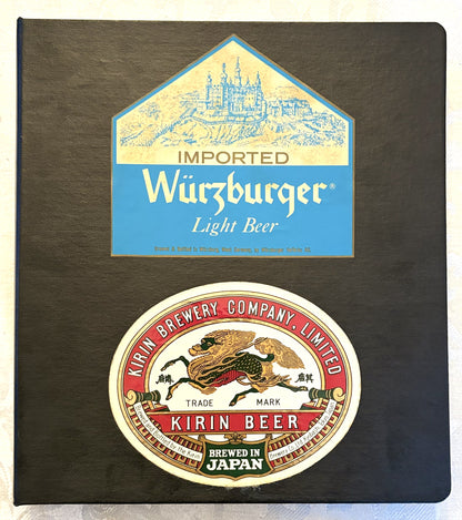 Lot of 100+ Mixed Beer Brand Label Stickers Assorted Breweries - 100+ Beer Label Stickers Perfect for Scrapbooks, Décor & DIY Projects