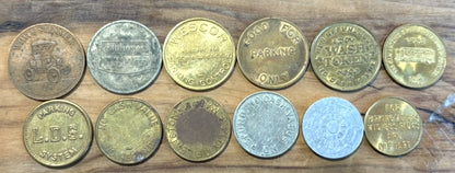 Carwash and Parking Tokens - Parking and Carwash Collectible Tokens - Park/Carwash Tokens Pick Your Variant!!