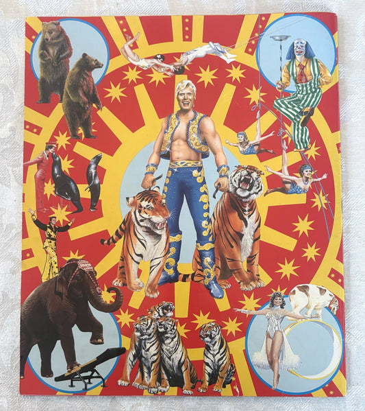 Vintage 1989 Ringling Bros Barnum & Bailey 119th Edition Circus Program Magazine - Gunther Gebel-Williams Farewell Tour Souvenir Program Ringling Bros 1990