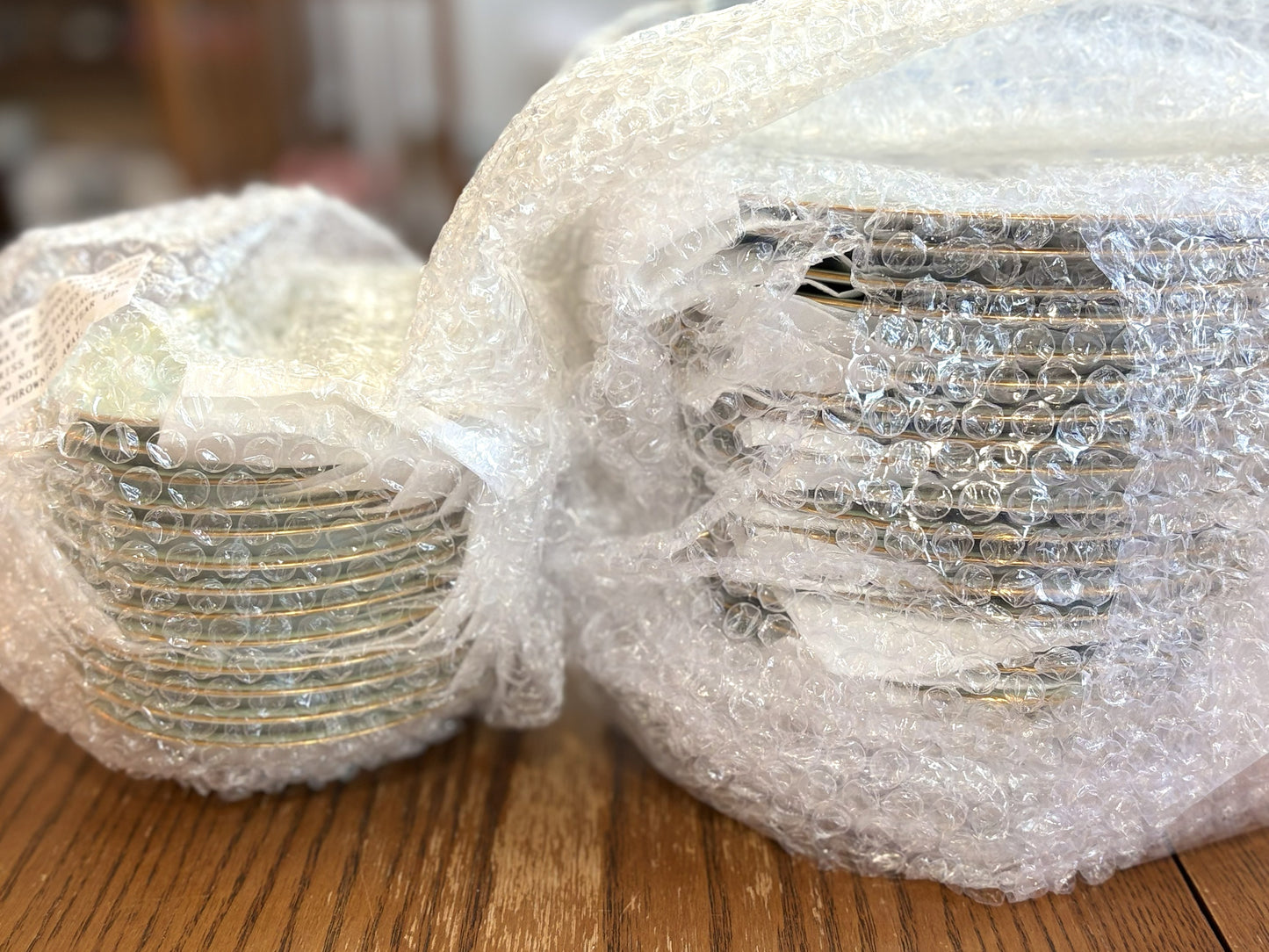 Massive Vintage Noritake Fine China Dinnerware Set 137 Pieces Raphael Pattern - Noritake Japan Fine China 130+ Pc Set: Viscount, Gold Green Scroll