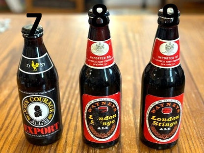 20 Plus Assorted International Beer Bottles Full and Empty Vintage Mix - Antique Beer Bottle Multi-Listing: Over 20 Global Brands Rare Variants Included